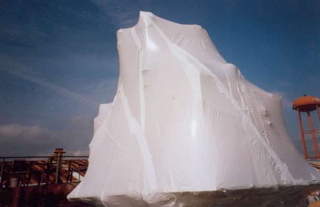 White Anti-UV Boat Shrink Wrap Film